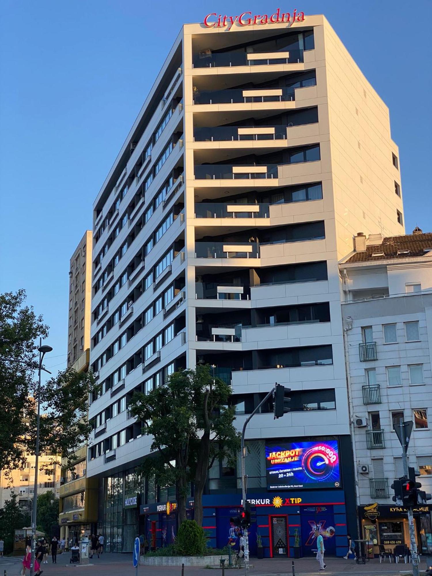 Sky Apartments Novi Sad Exteriör bild